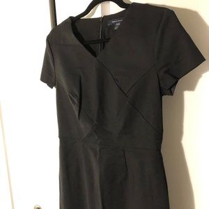 French Connection Black Sleeve Dress Size 8